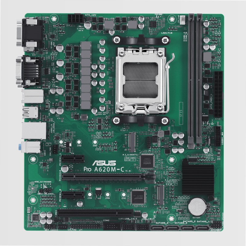 Pro A620M-C-CSM - Specifiche Generali|Schede Madri|ASUS Italia AMD AM5