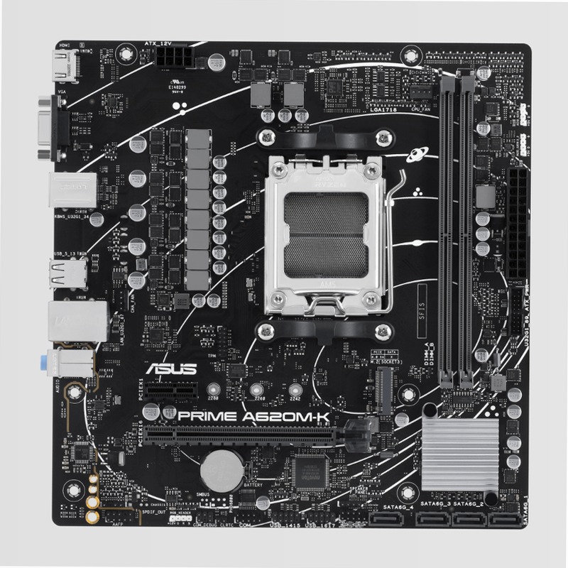 PRIME A620M-K - Scheda Madre ASUS AMD DDR5 AM5