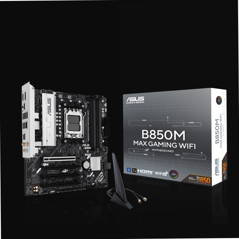 B850M MAX GAMING WIFI - Specifiche Generali|Schede Madri|ASUS Italia AMD DDR5 AM5