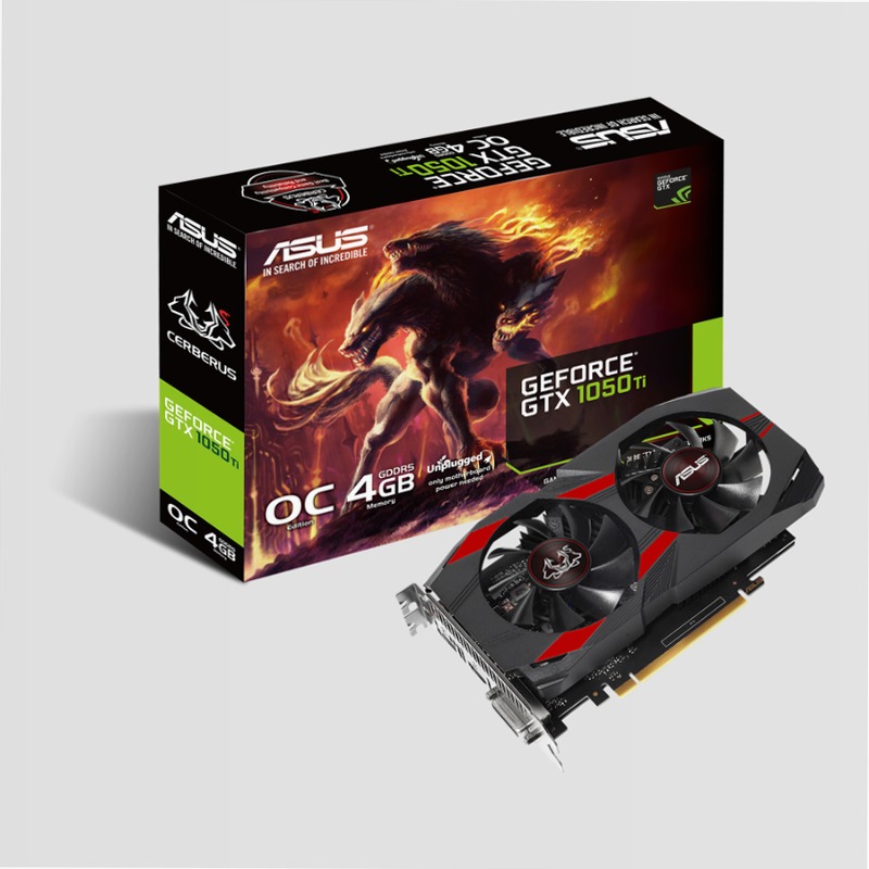 CERBERUS-GTX1050TI-O4G - Specifiche Generali｜Schede Video｜ASUS Italia 4gb