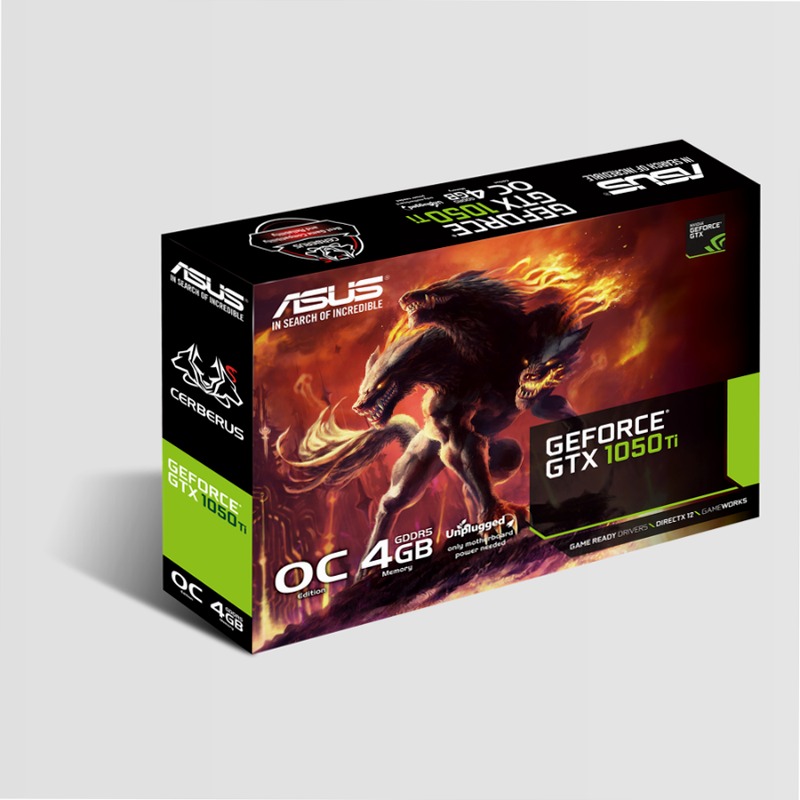 CERBERUS-GTX1050TI-O4G - Specifiche Generali｜Schede Video｜ASUS Italia 4gb