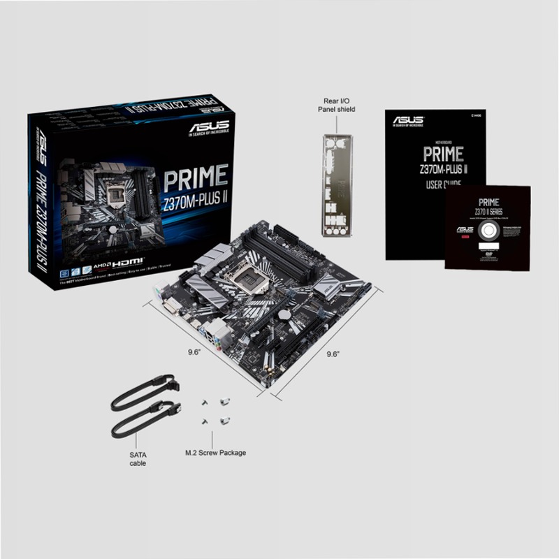 PRIME Z370M-PLUS II - Specifiche Generali|Schede Madri|ASUS Italia Intel