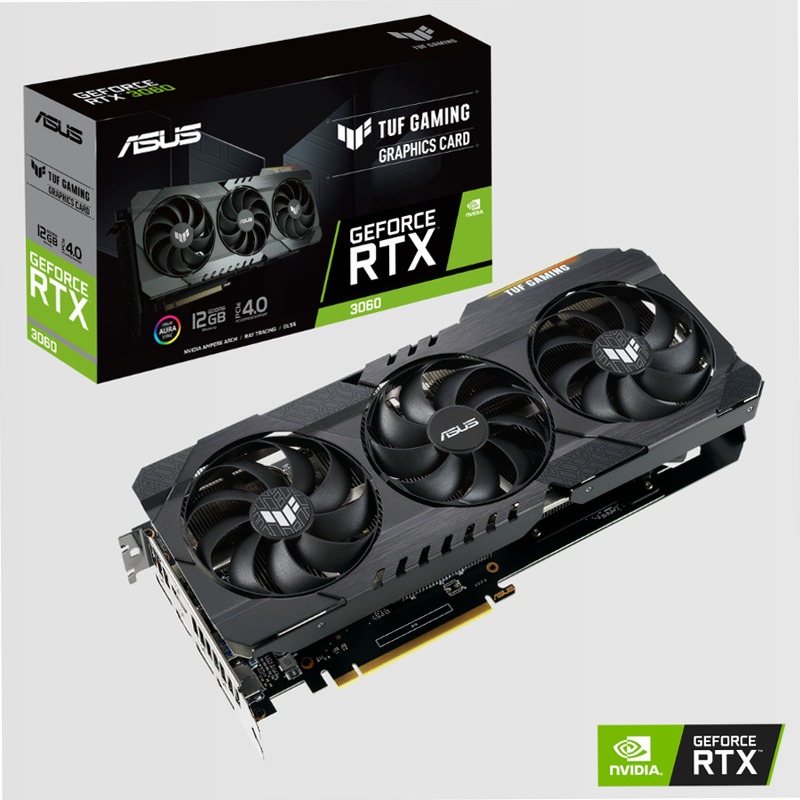 TUF RTX3060-12G-V2-GAMING - Scheda Video ASUS 12gb NVIDIA GDDR6 PCIe 4.0