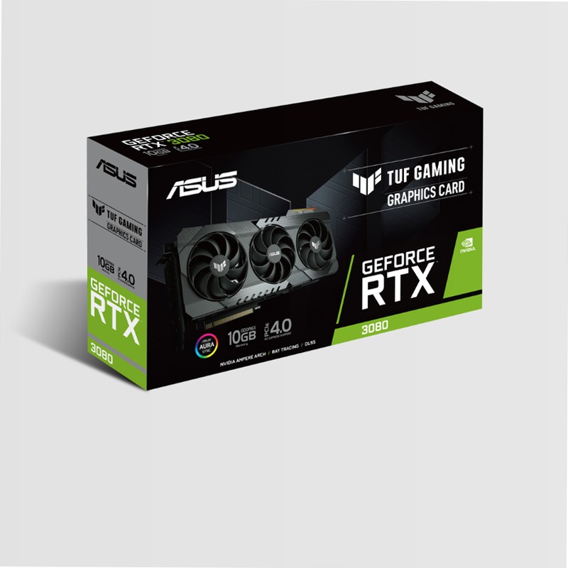 TUF RTX3080-O10G-GAMING - Scheda Video ASUS 10gb GDDR6X NVIDIA PCIe 4.0