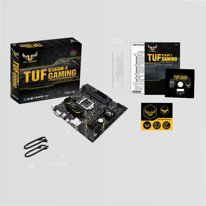 TUF B360M-E GAMING - Scheda Madre ASUS Intel DDR4