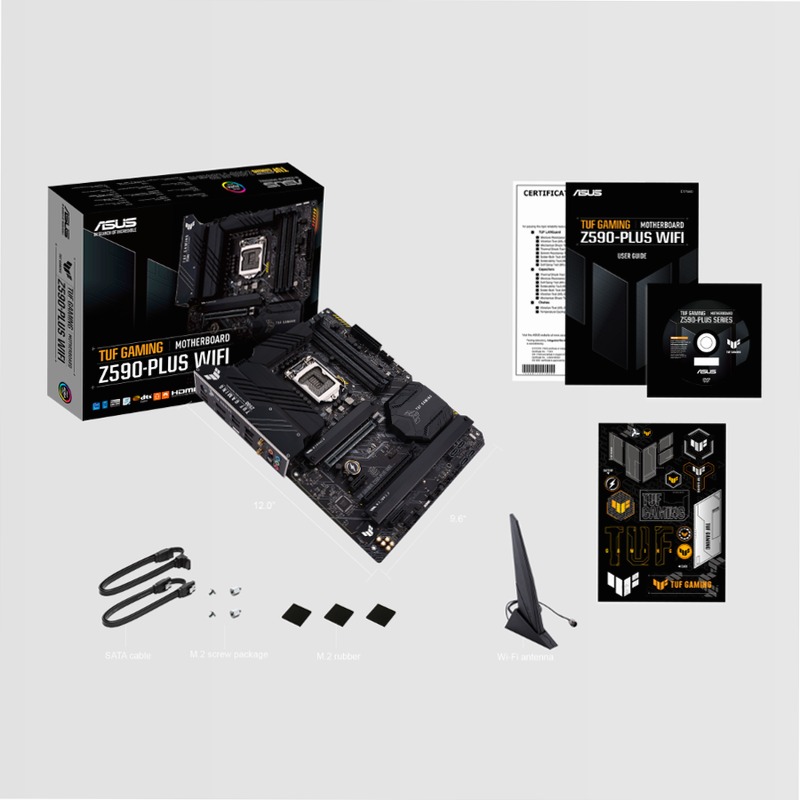 TUF Gaming Z590-PLUS WIFI - Specifiche Generali|Schede Madri|ASUS Italia Intel LGA 1200 ATX