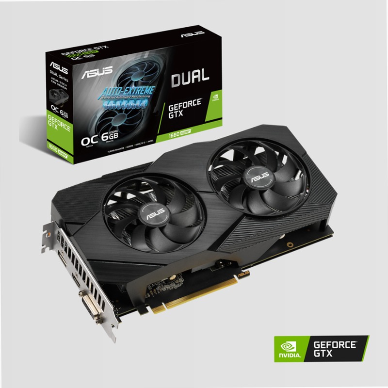 ASUS Dual GTX1660S-O6G-EVO