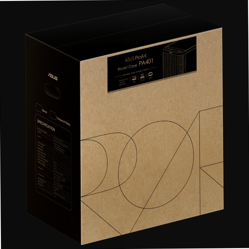 ProArt PA602 Wood Edition - Case PC Moderna