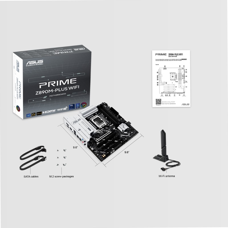 PRIME Z890M-PLUS WIFI - Scheda Madre ASUS Intel DDR5