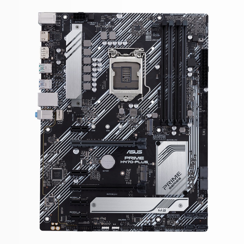 Prime H470-PLUS: Libera il Potenziale del tuo Processore ATX LGA1200