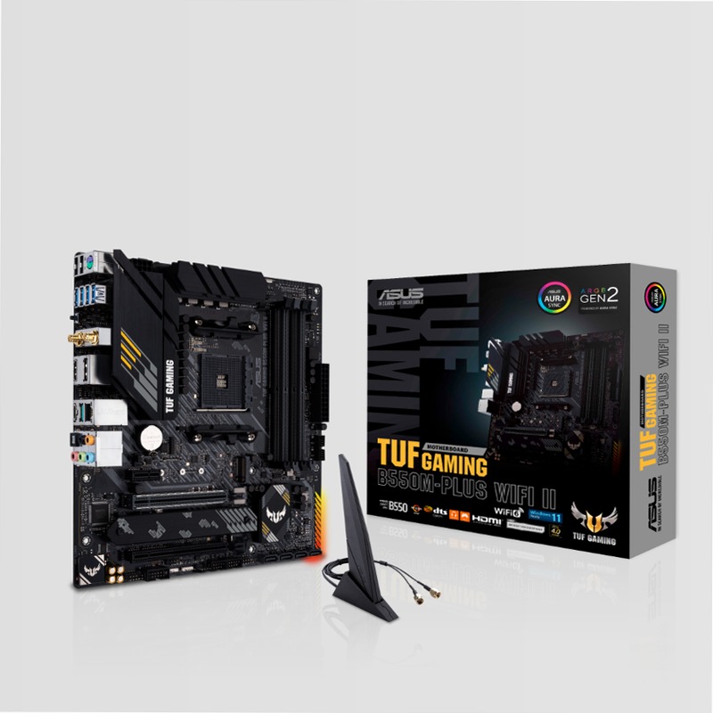 TUF GAMING B550M-PLUS WIFI II - Specifiche Generali|Schede Madri|ASUS Italia AMD AM4 Micro-ATX AM4