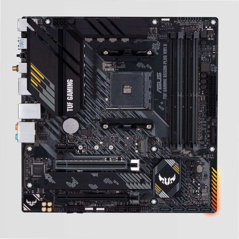 TUF GAMING B550M-PLUS WIFI II - Specifiche Generali|Schede Madri|ASUS Italia AMD AM4 Micro-ATX AM4