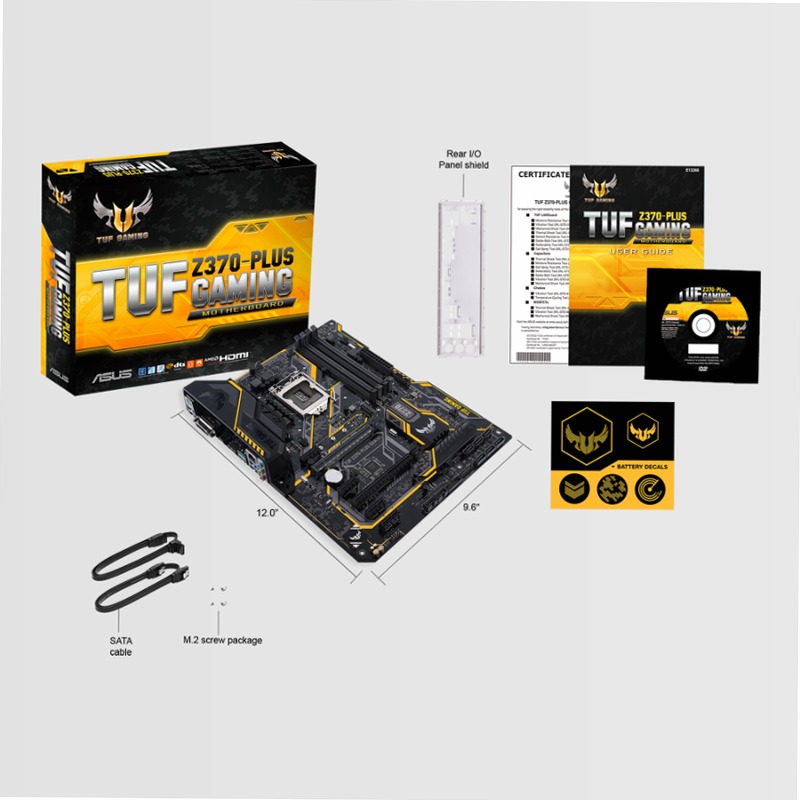 TUF Z370-PLUS GAMING - Schede Madri ASUS Intel Si