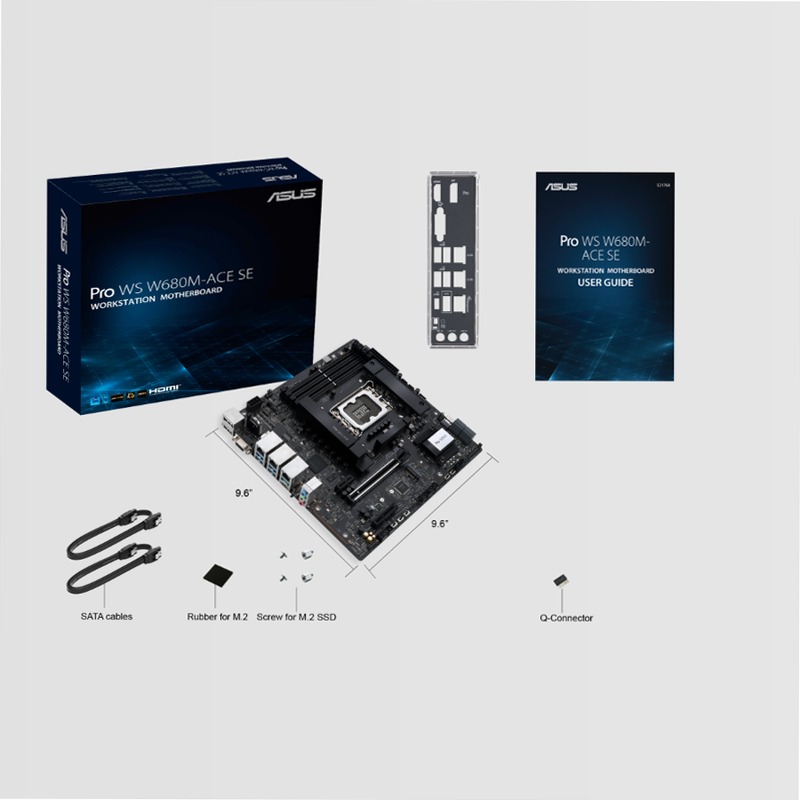 Pro WS W680M-ACE SE - Scheda Madre ASUS Intel DDR5 LGA1700