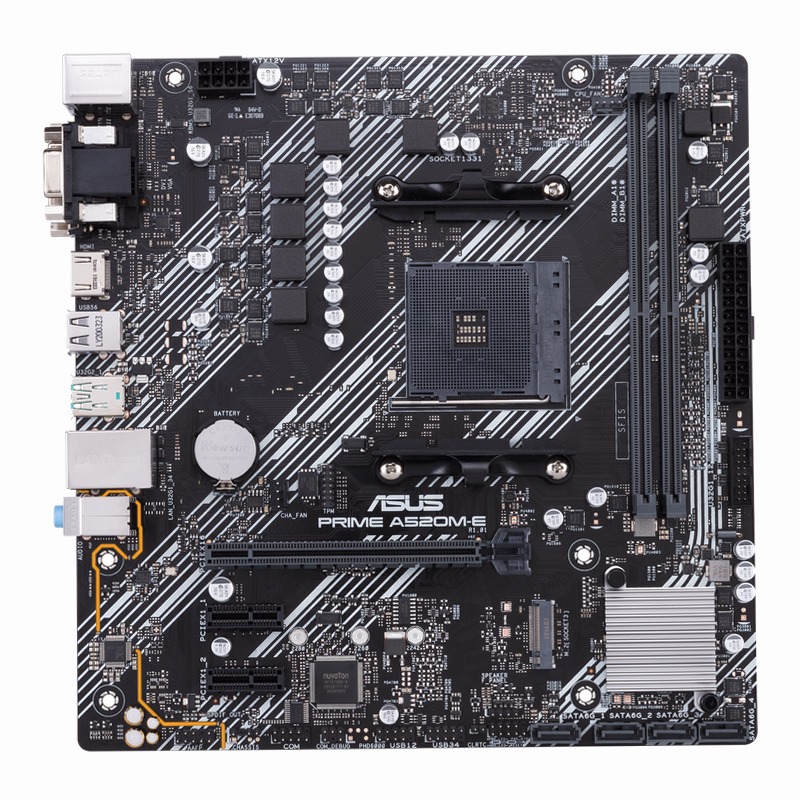 Prime A520M-E: Scheda Madre AMD per PC Fai-DA-Te AM4 AM4