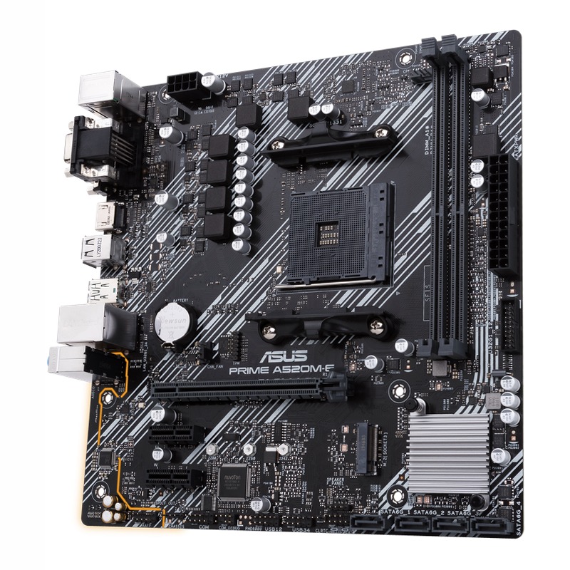 Prime A520M-E: Scheda Madre AMD per PC Fai-DA-Te AM4 AM4