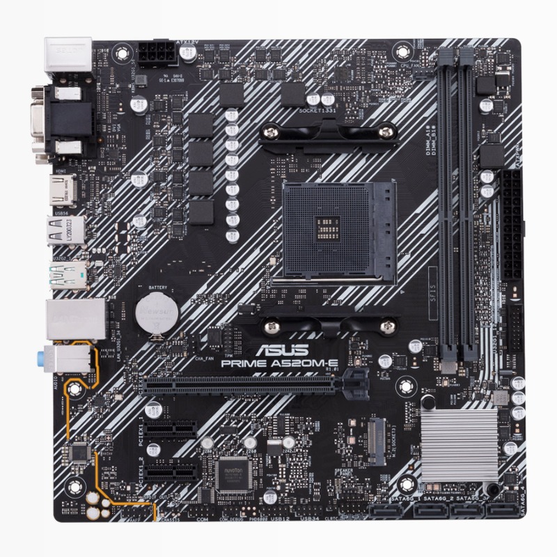 Prime A520M-E: Scheda Madre AMD per PC Fai-DA-Te AM4 AM4