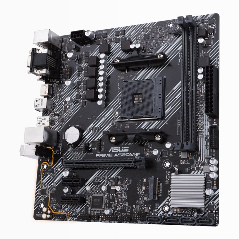 Prime A520M-E: Scheda Madre AMD per PC Fai-DA-Te AM4 AM4