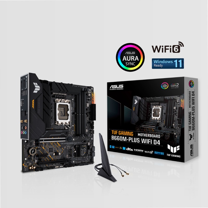 TUF GAMING B660M-PLUS WIFI D4 - Specifiche Generali|Schede Madri|ASUS Italia Intel DDR4 LGA 1700 ATX LGA1700