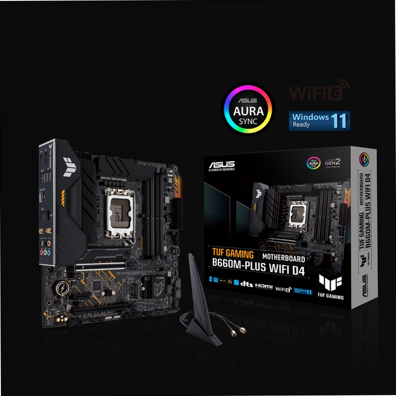 TUF GAMING B660M-PLUS WIFI D4 - Scheda Madre ASUS Intel