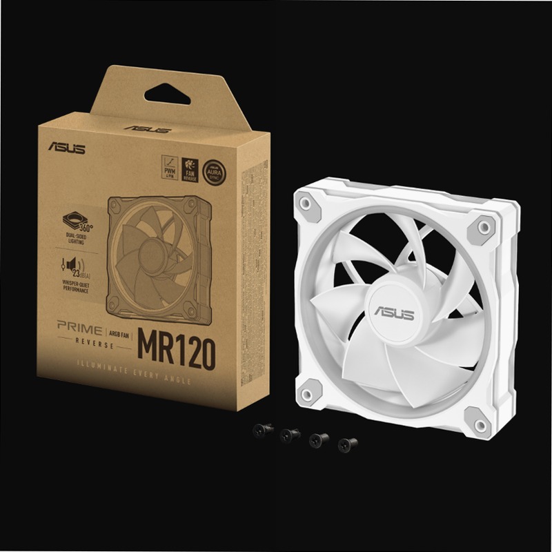 ASUS Prime MR120 ARGB Reverse Fan