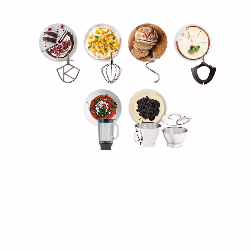 Impastatrice Planetaria Titanium Chef Baker Silver Argento