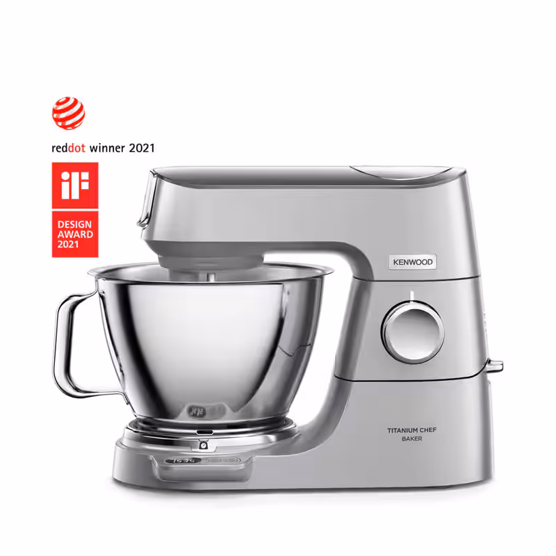 Impastatrice Planetaria Titanium Chef Baker Silver Argento