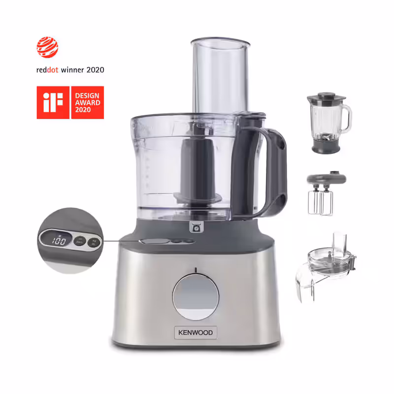 MultiPro Compact+ FDM315SS - Robot da cucina multifunzione