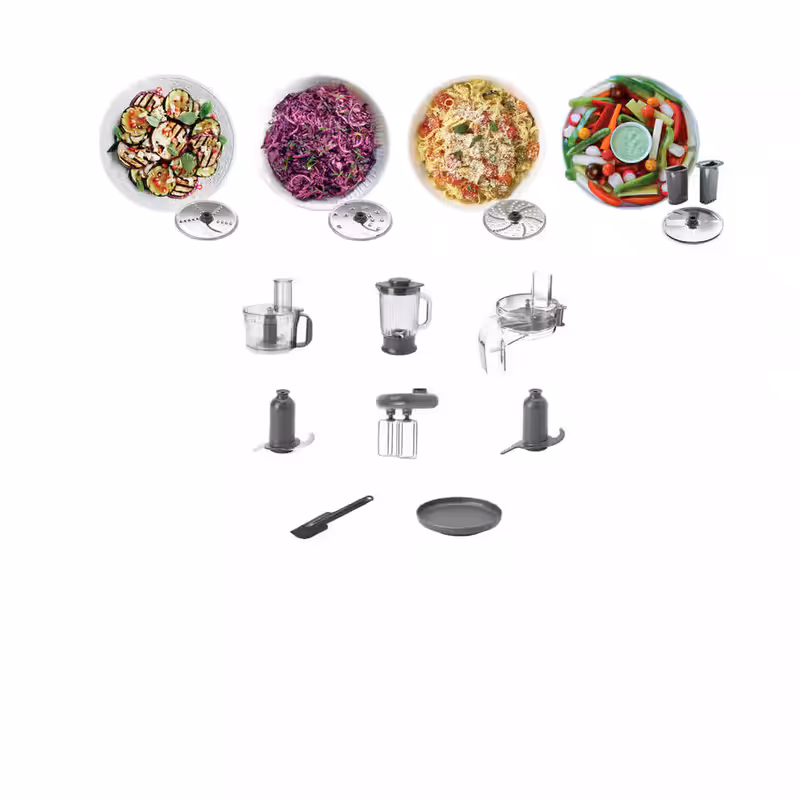 MultiPro Compact+ FDM315SS - Robot da cucina multifunzione