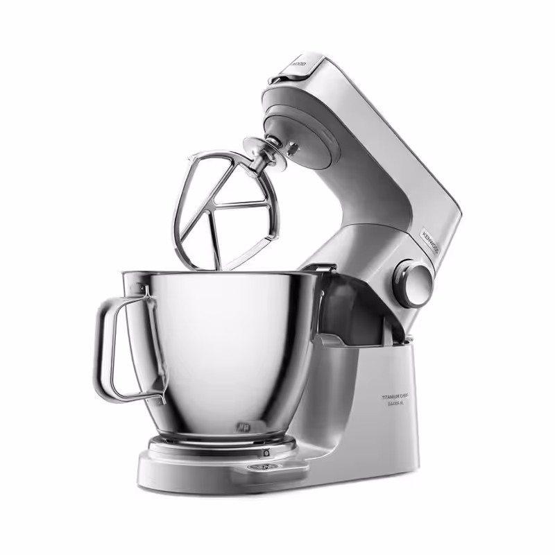 Titanium Chef Baker XL KVL85.004SI - Impastatrice Planetaria Argento