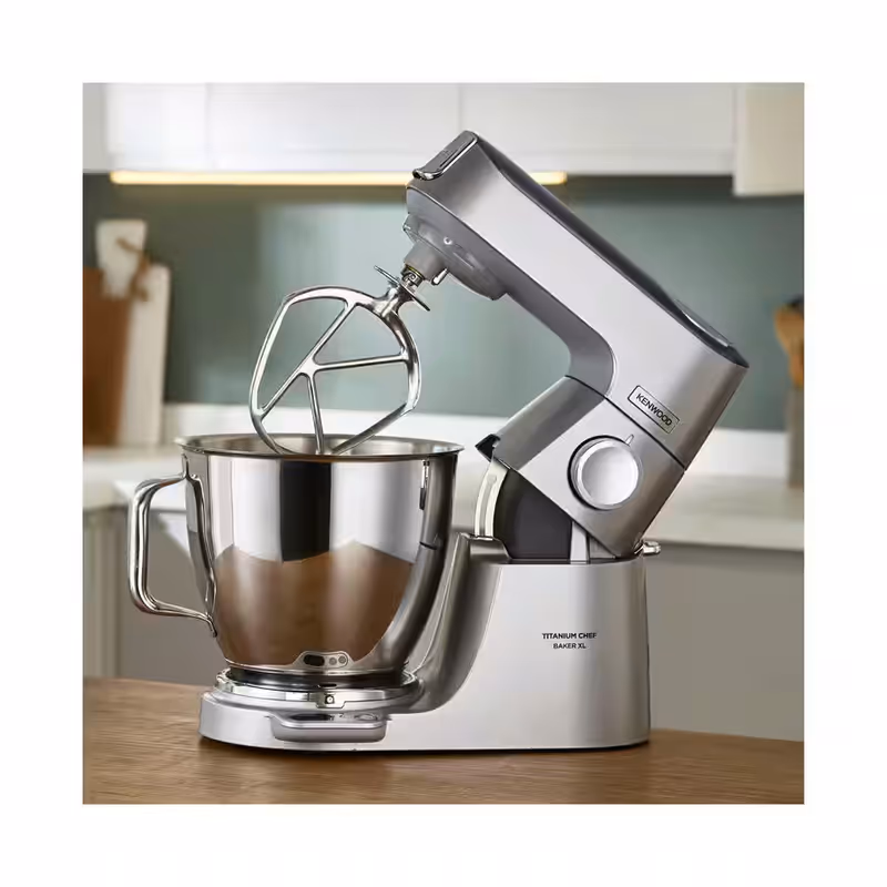 Titanium Chef Baker XL KVL85.004SI - Impastatrice Planetaria Argento