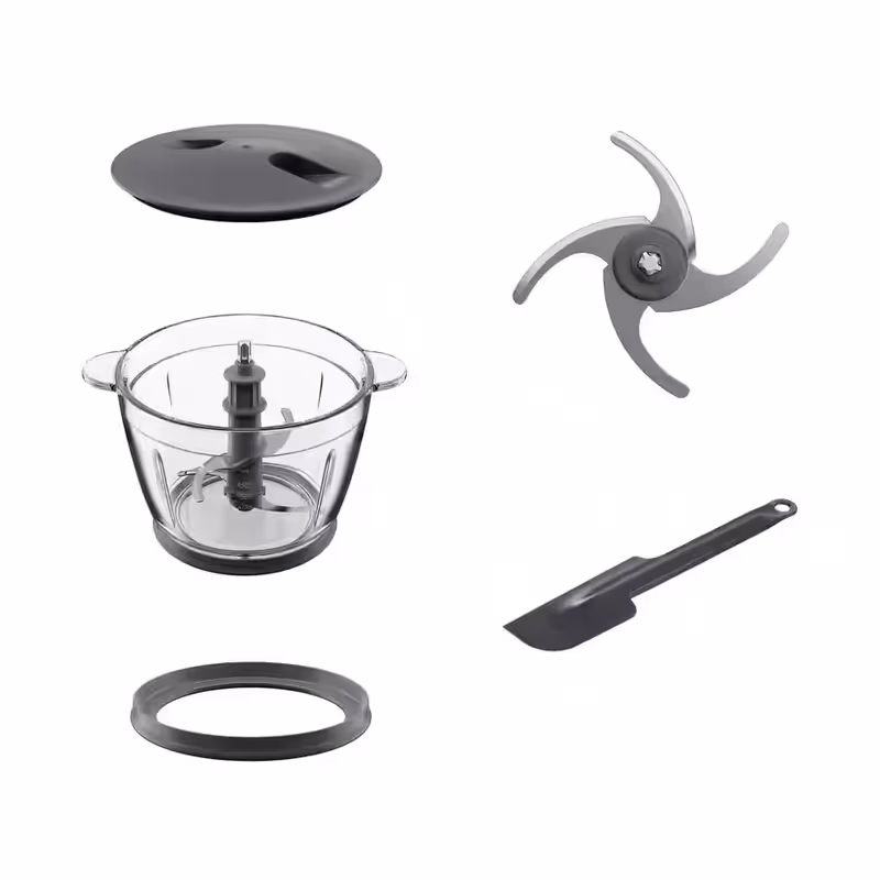 Easy Chop+ tritatutto con ciotola di vetro CHP62.400SI