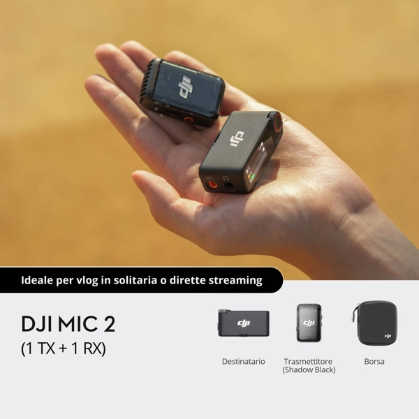 DJI Mic 2 (1 TX + 1 RX)