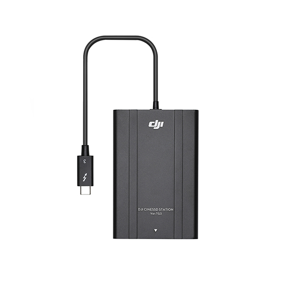 DJI Inspire 2 – CINESSD Station (Thunderbolt 3)