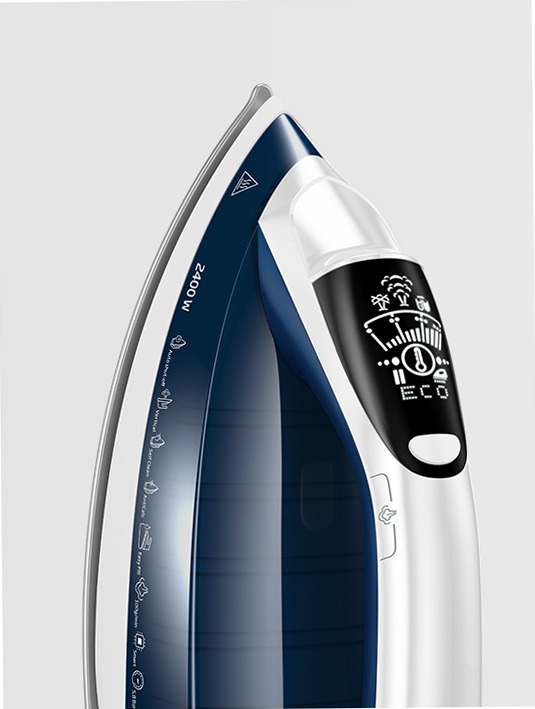 SGA7124B: Sistema Stirante a 6 Bar Bianco 2400w