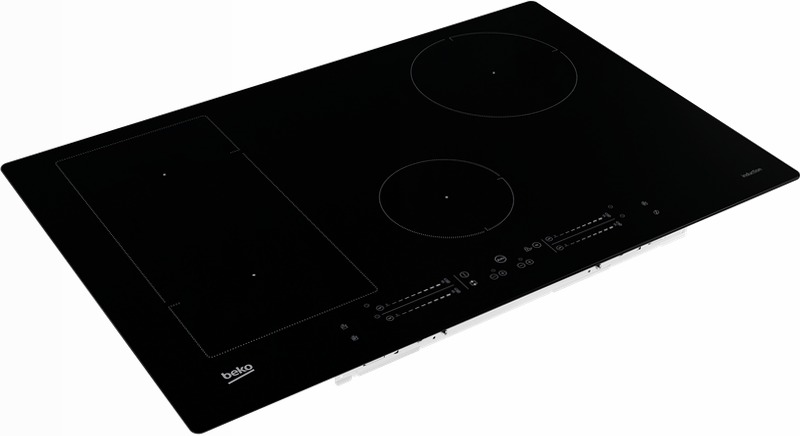 HII84541IFT: Piano a Induzione 4 Zone con IndyFlex 80 cm Nero
