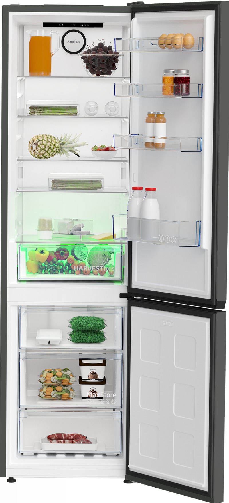 B5RCNE405HG: Frigorifero Combinato Beyond, Total No-Frost, 59.5 cm