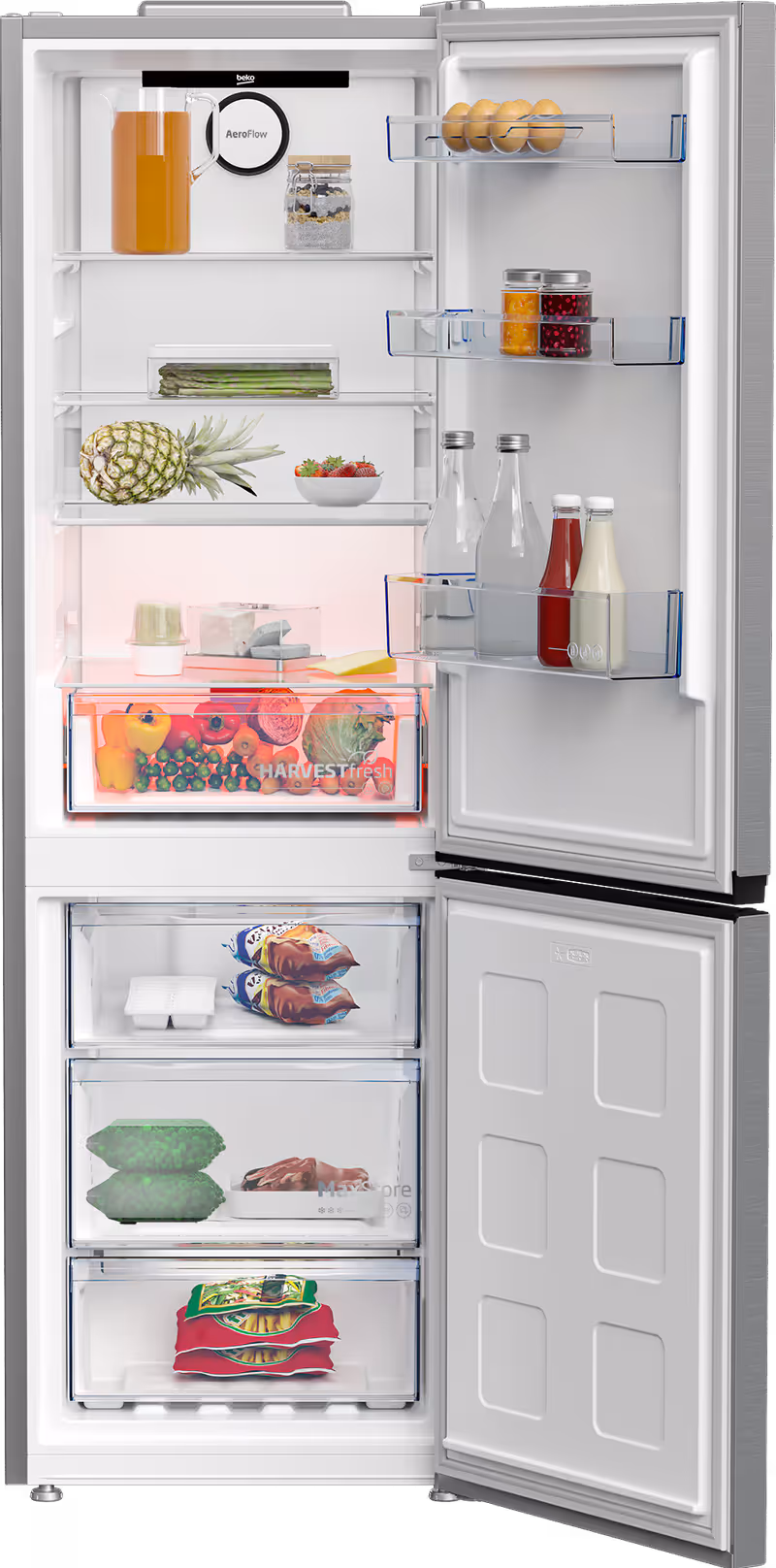 B3RCNE364HXB: Frigorifero Combinato Beyond, Total No-Frost, 59.5 cm
