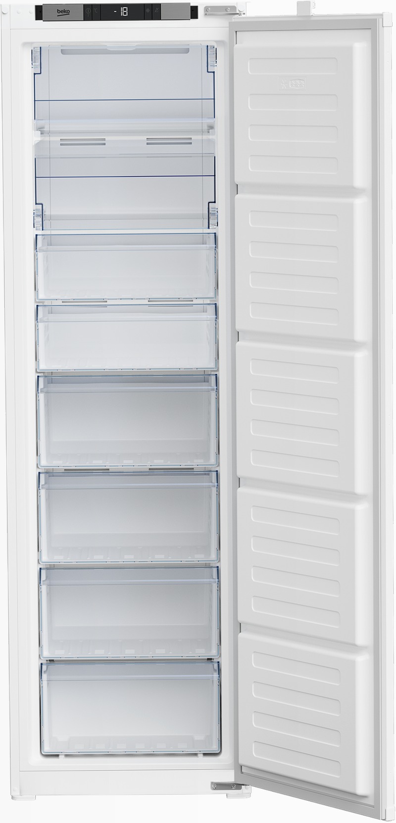 Congelatore No-Frost BFNA247E30SN Bianco 177.5lt