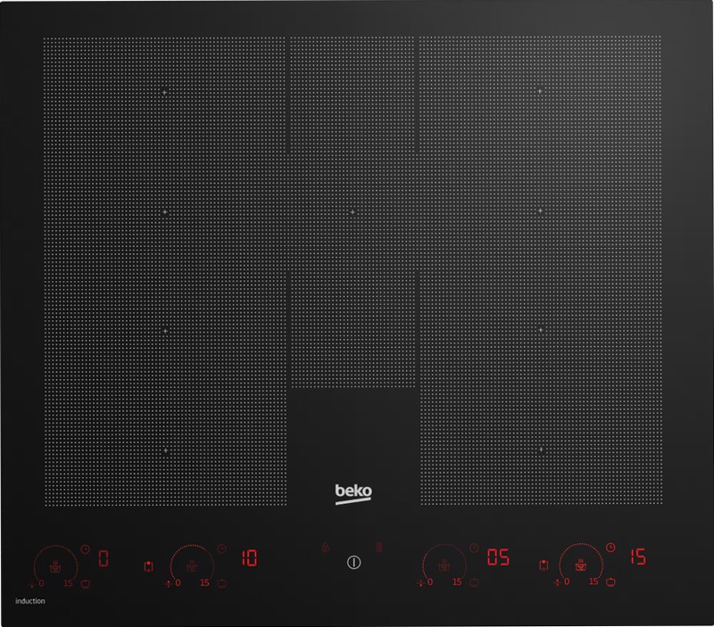 HII68811NT: Piano a Induzione 8 Zone Nero 2