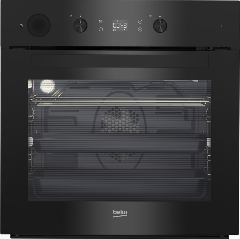 Forno Multi-Funzione Assistito a Vapore Pirolitico BIS14300BPS Nero