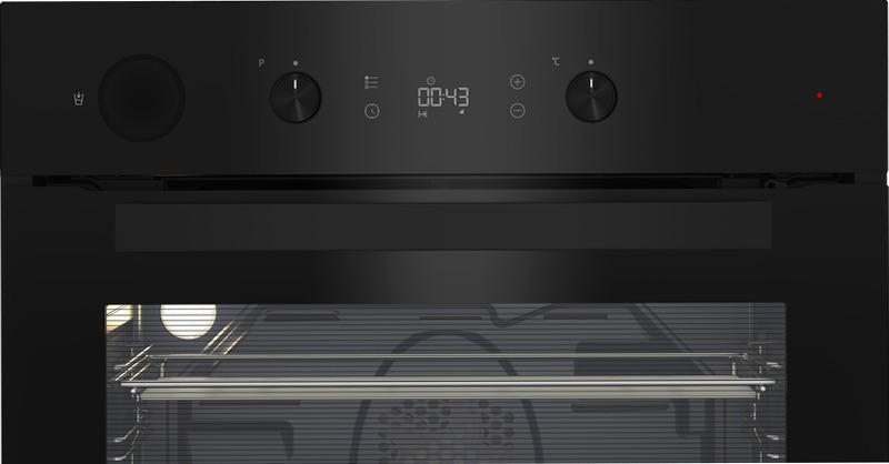 Forno Multi-Funzione Assistito a Vapore Pirolitico BIS14300BPS Nero
