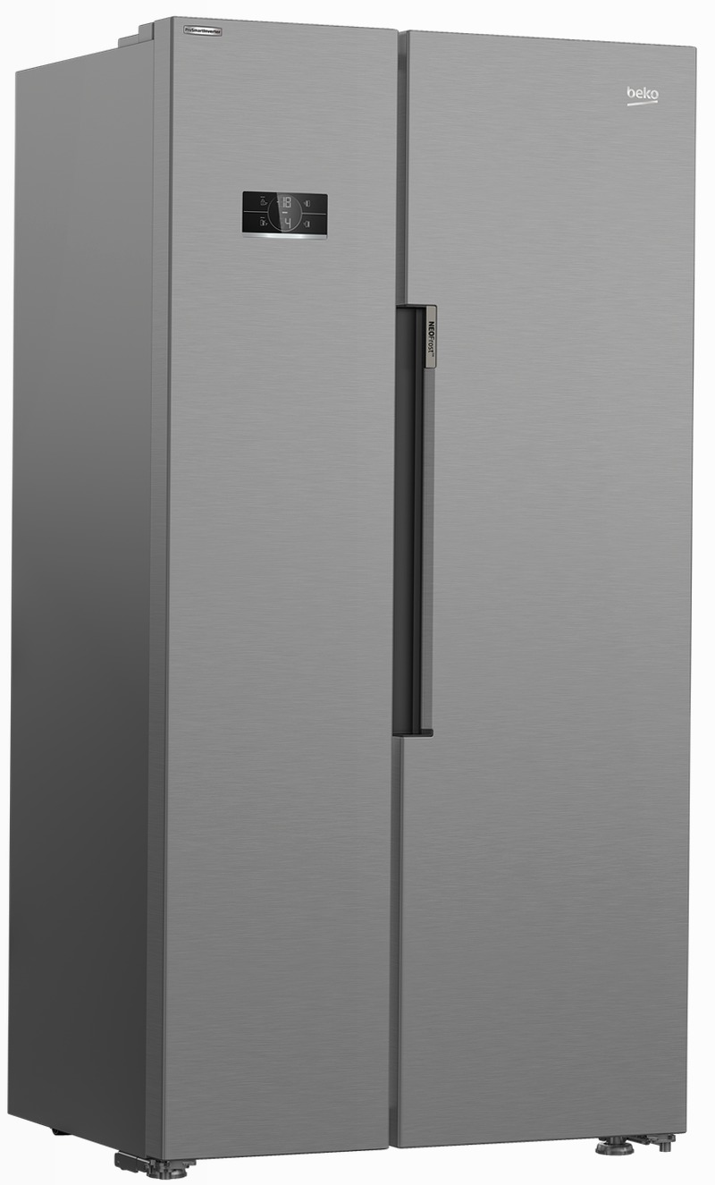 GN1603140XBN: Frigorifero Side by Side, Classe E, Total No-Frost, 91cm