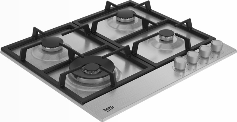 HAW642C5SX: Piano Cottura Gas 60 cm Acciaio A