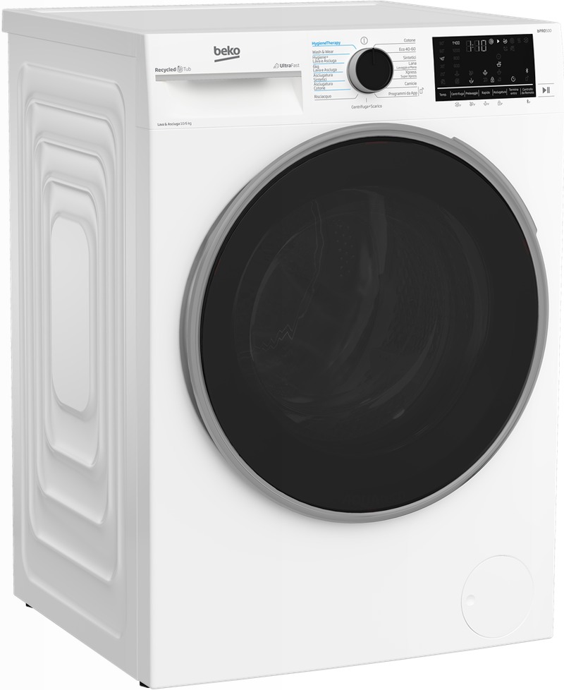 BDT510644S: Lavasciuga Beyond 10/6kg, Classe D, 1400giri, Vapore