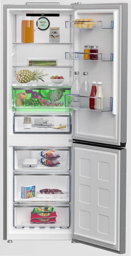 B5RCNE365LXB: Frigorifero Combinato Beyond, Total No-Frost, 59.5 cm