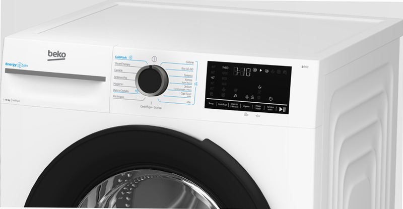 Lavatrice BMW109DB: 10 kg, 1400 giri/min 1400rpm 10kg Bianco