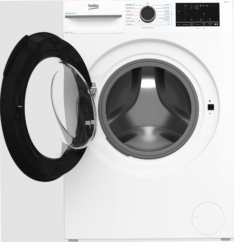 Lavatrice EnergySpin 8Kg, Classe A 1400rpm 8kg Bianco