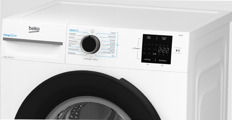 Lavatrice 7kg Slim, Classe A 1200rpm Bianco