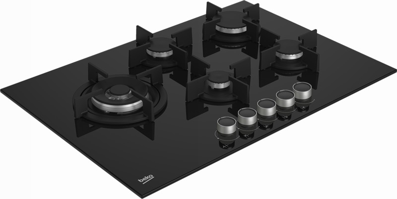 HILL 75222 S: Piano a Gas 75 cm Nero 4